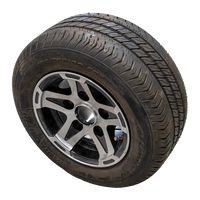 OUTLET Подсилена джанта за ремарке LINGLONG TIRE 195/55 R10C 98/96N ALU RIM UNITRAILER 6Jx10" 5x112 ET:-4