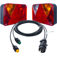 Комплект: Задни комбинирани светлини DPT 35 с 4 m 7-пинов кабел