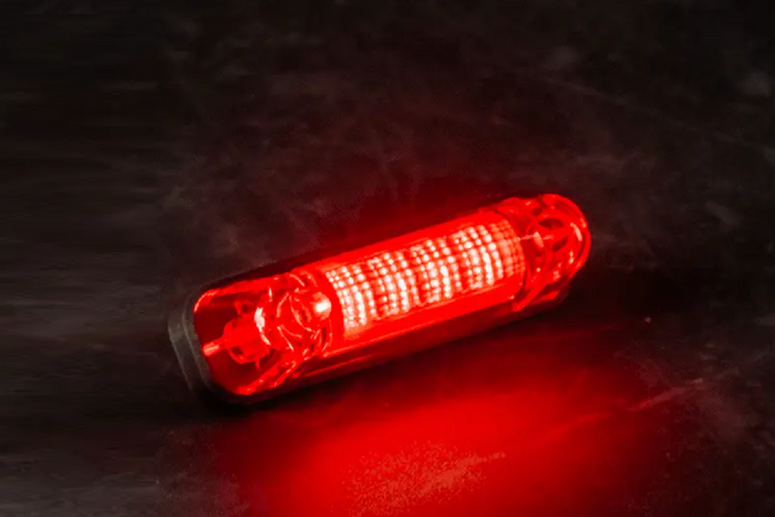 FRISTOM FT-081 LED габаритна лампа, червена, универсална