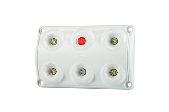 HORPOL LWD2157 LED интериорна лампа за кола 900lm с ключ и червен диод
