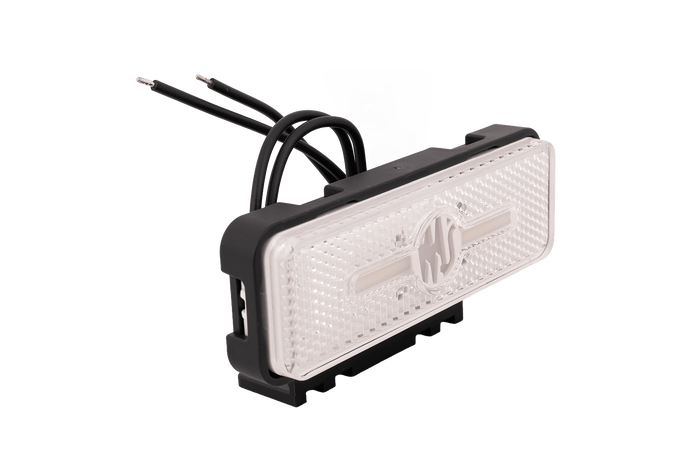 WAŚ W254 2035 LED бяла универсална габаритна лампа с фасунга