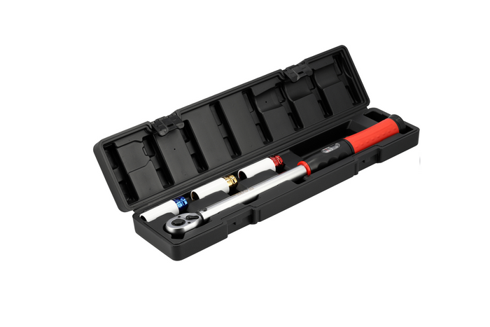 Комплект динамометрични ключове YATO 1/2" 40–220Nm, 4 части, за смяна на колела