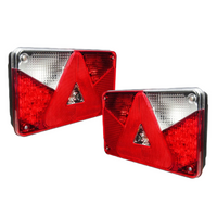 ASPÖCK MULTIPOINT III задни светлини байонет 8PIN 7 функции ляв+десен