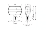 ASPÖCK LuxLED II LED фарове 7 функции 6-пинови DEUTSCH DT06-6S ляв+десен