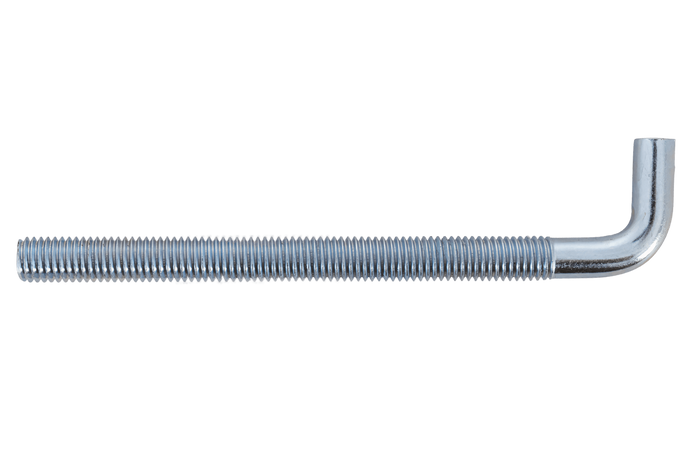 Строителна кука DROMET HP M10x140 с ъглов край (права)